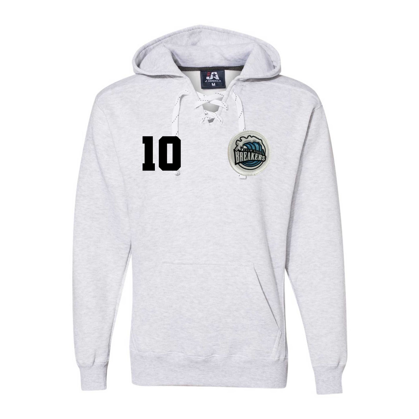 Breakers Lace-Up Hockey Hoodie