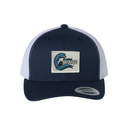 Wave Curved Trucker Hat
