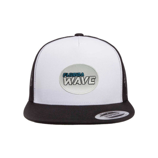 Wave Flat Brim Hat