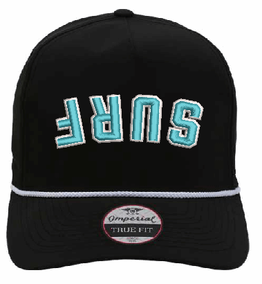 Surf Upside Down Midcrown Rope Hat