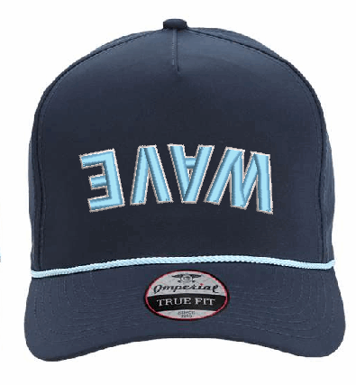 Wave Upside Down Midcrown Rope Hat