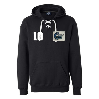 Surf Lace-Up Hockey Hoodie
