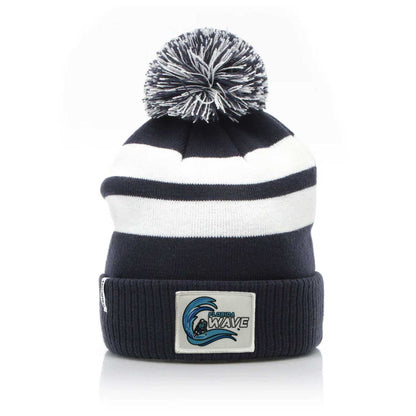 Wave Winter Pom Beanie