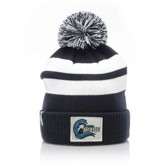 Wave Winter Pom Beanie