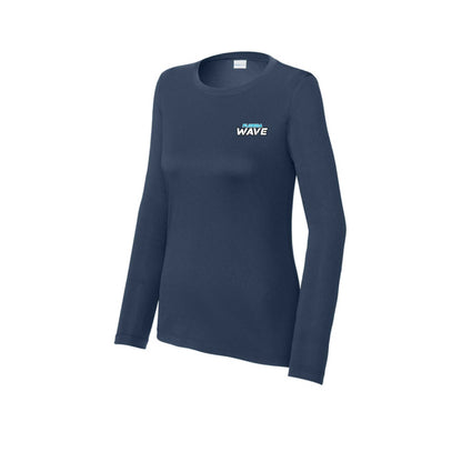 Wave UV Long-Sleeve Ladies Performance Tee